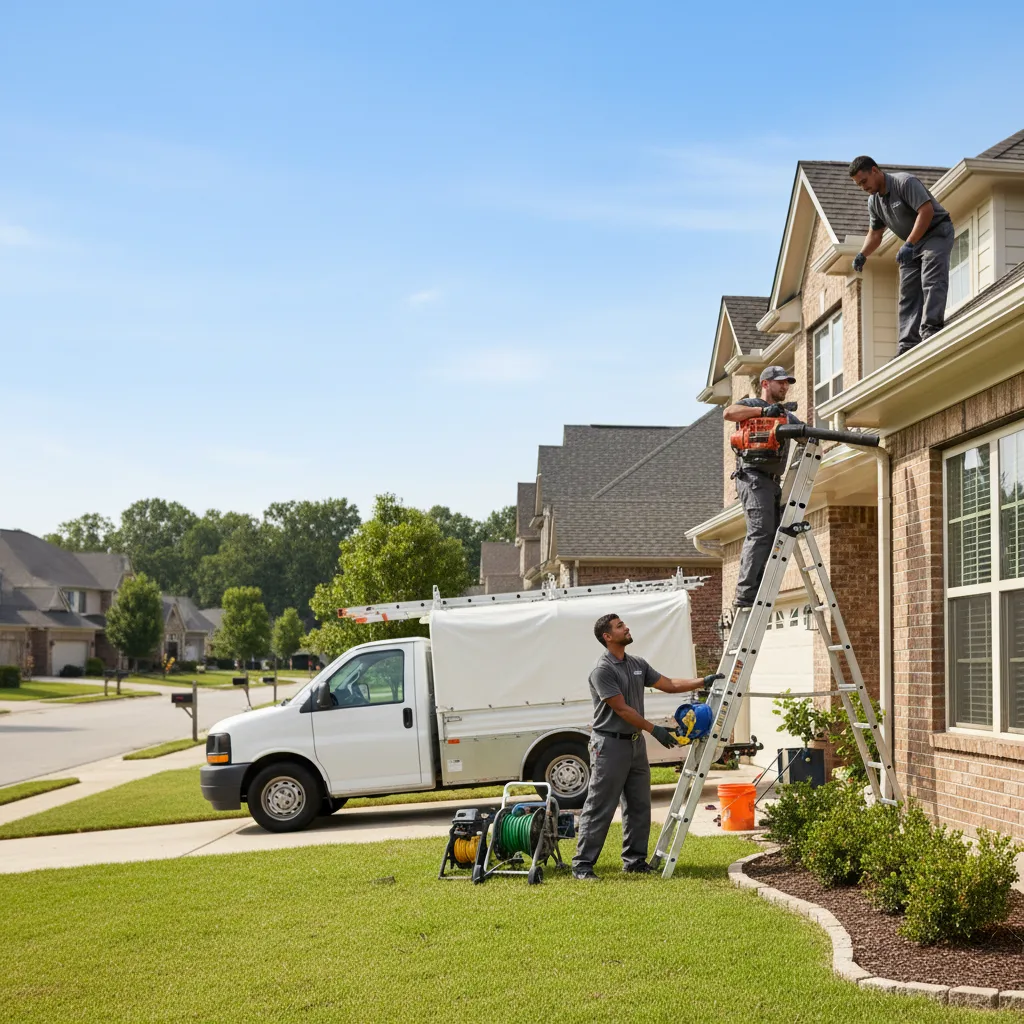 Home Gutter Service in Rantoul, IL near me